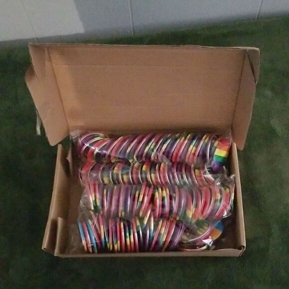 110 pc Scarf for Color Brooches Lapel Metal Round Clothes Diversity Patt - Picture 1 of 13